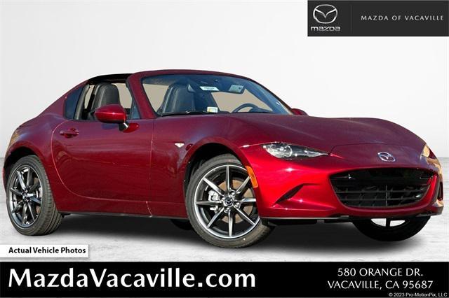 new 2023 Mazda MX-5 Miata RF car, priced at $38,150