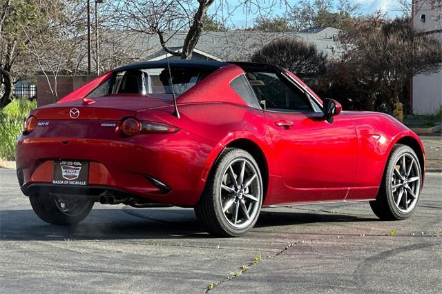 new 2023 Mazda MX-5 Miata RF car, priced at $38,150