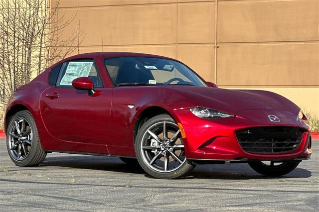 new 2023 Mazda MX-5 Miata RF car, priced at $38,150