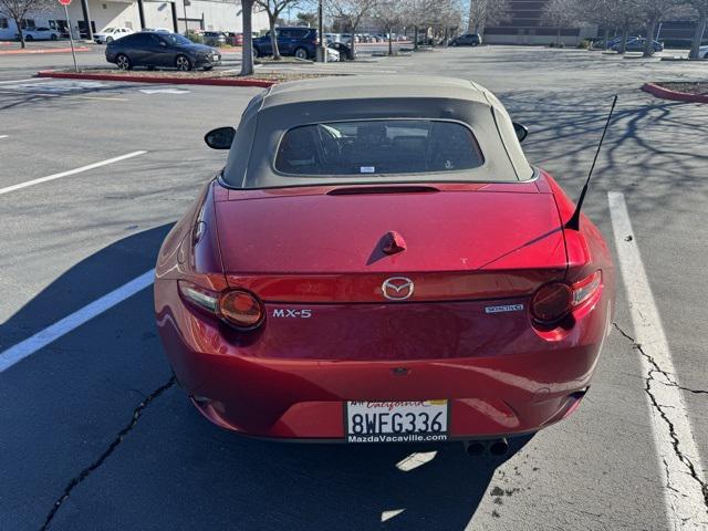 used 2021 Mazda MX-5 Miata car, priced at $25,490