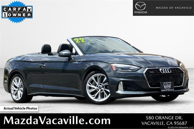 used 2022 Audi A5 car, priced at $28,993