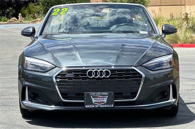 used 2022 Audi A5 car, priced at $28,993