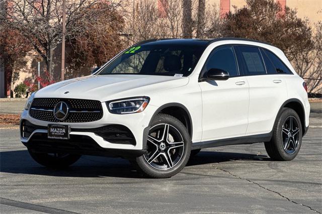 used 2022 Mercedes-Benz GLC 300 car, priced at $29,593