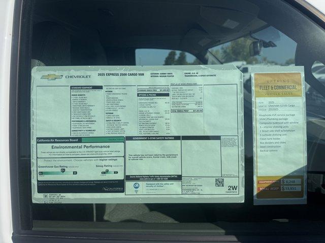 new 2025 Chevrolet Express 2500 car