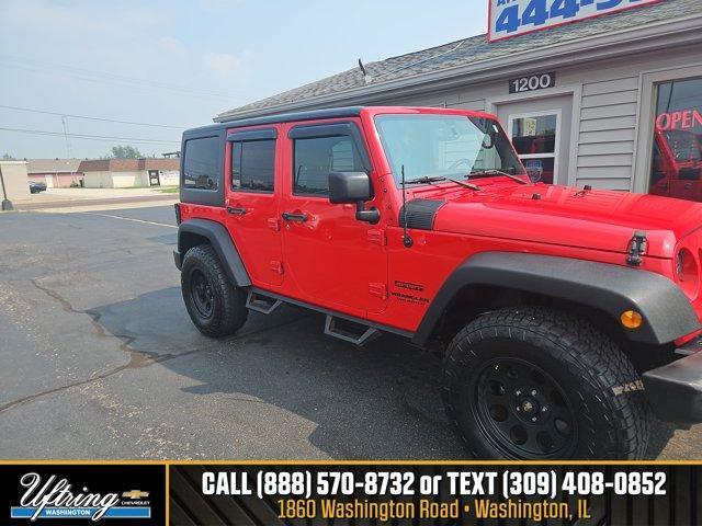 used 2017 Jeep Wrangler Unlimited car, priced at $17,777