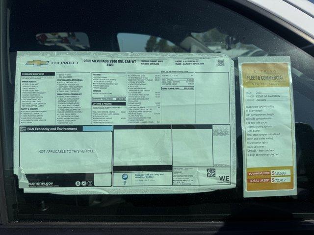 new 2025 Chevrolet Silverado 2500 car, priced at $67,831