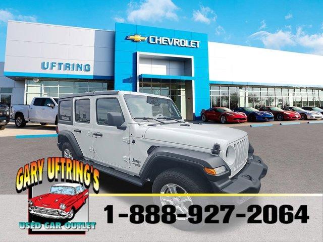 used 2021 Jeep Wrangler Unlimited car, priced at $36,555