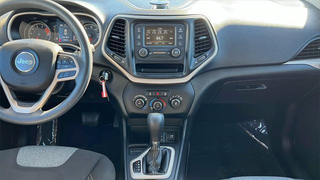 used 2018 Jeep Cherokee car, priced at $14,419