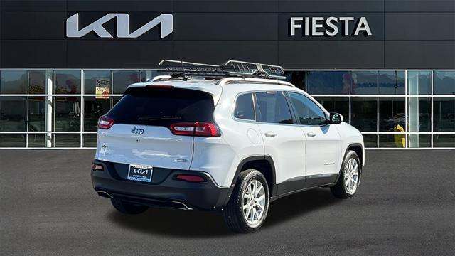 used 2018 Jeep Cherokee car, priced at $14,419