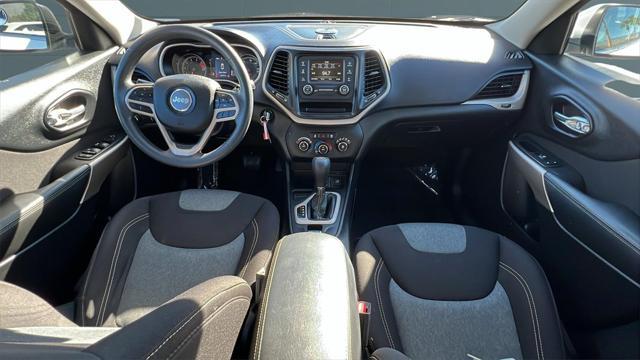 used 2018 Jeep Cherokee car, priced at $14,419