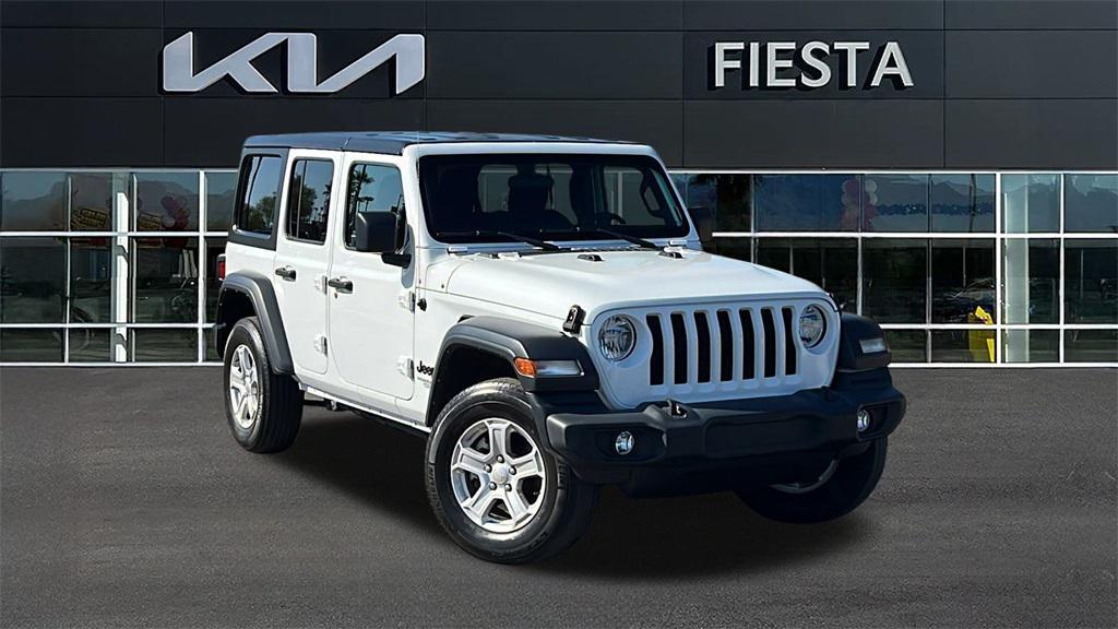 used 2021 Jeep Wrangler Unlimited car, priced at $28,777