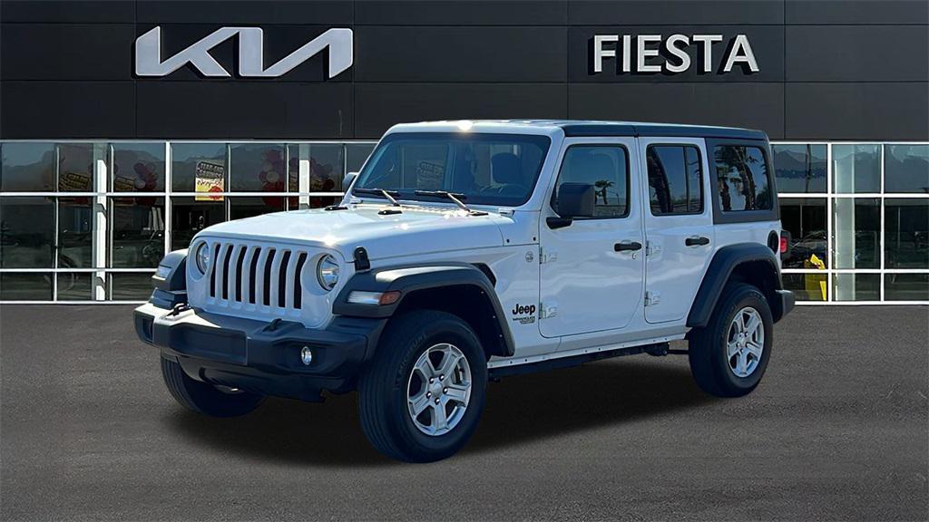 used 2021 Jeep Wrangler Unlimited car, priced at $27,777