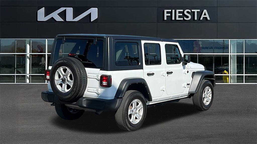 used 2021 Jeep Wrangler Unlimited car, priced at $27,777