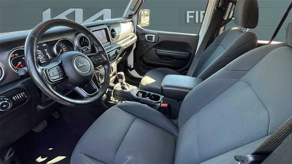 used 2021 Jeep Wrangler Unlimited car, priced at $27,777