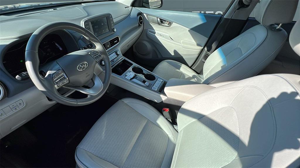 used 2021 Hyundai Kona EV car, priced at $19,477