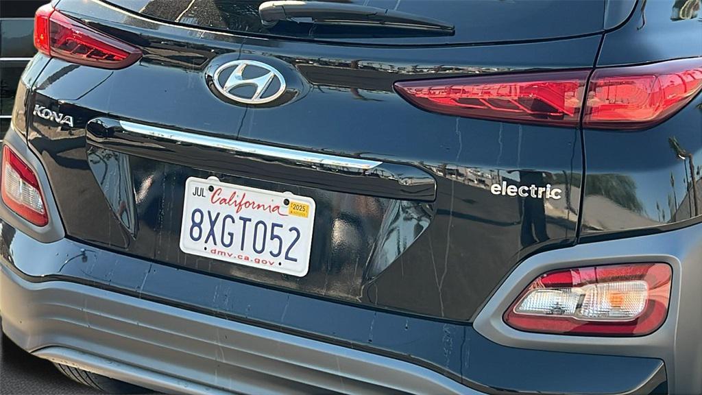 used 2021 Hyundai Kona EV car, priced at $19,477