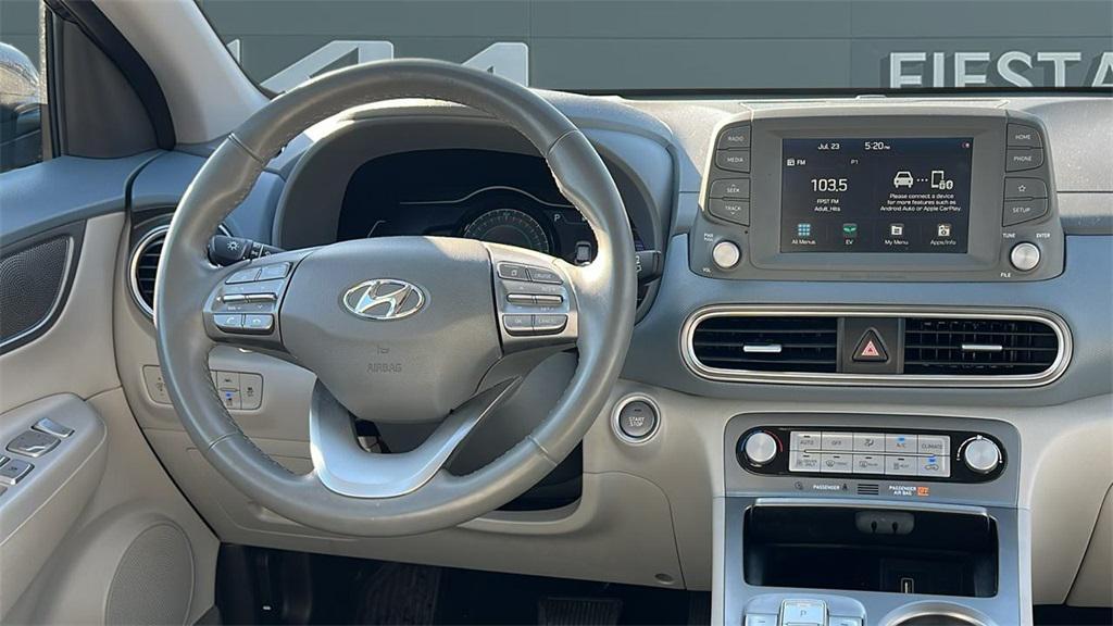 used 2021 Hyundai Kona EV car, priced at $19,477