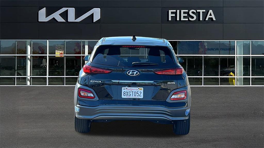 used 2021 Hyundai Kona EV car, priced at $19,477
