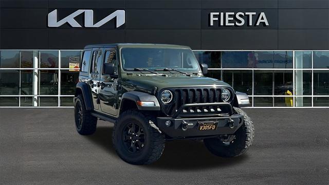 used 2021 Jeep Wrangler car, priced at $33,078