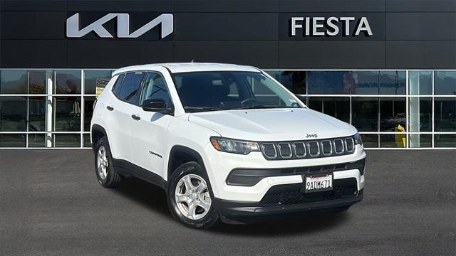 used 2022 Jeep Compass car, priced at $19,074