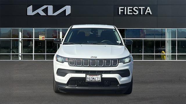 used 2022 Jeep Compass car, priced at $19,074