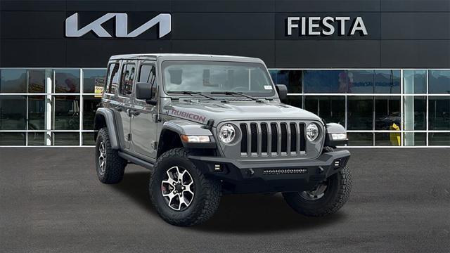 used 2021 Jeep Wrangler Unlimited car, priced at $43,037