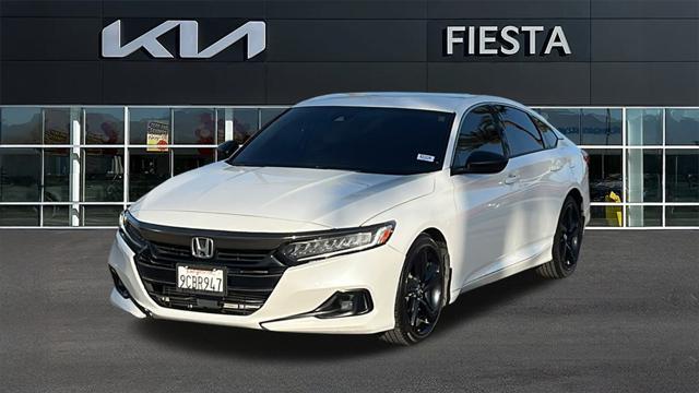 used 2022 Honda Accord car, priced at $28,053