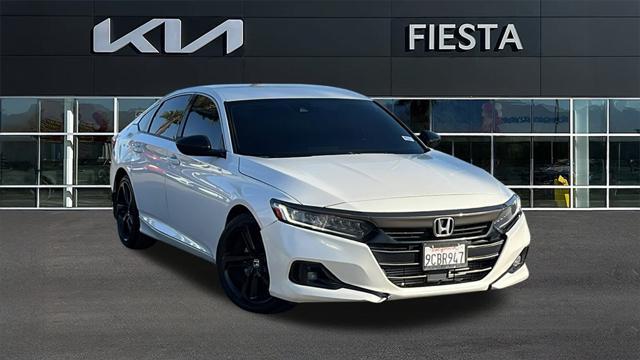 used 2022 Honda Accord car, priced at $28,053
