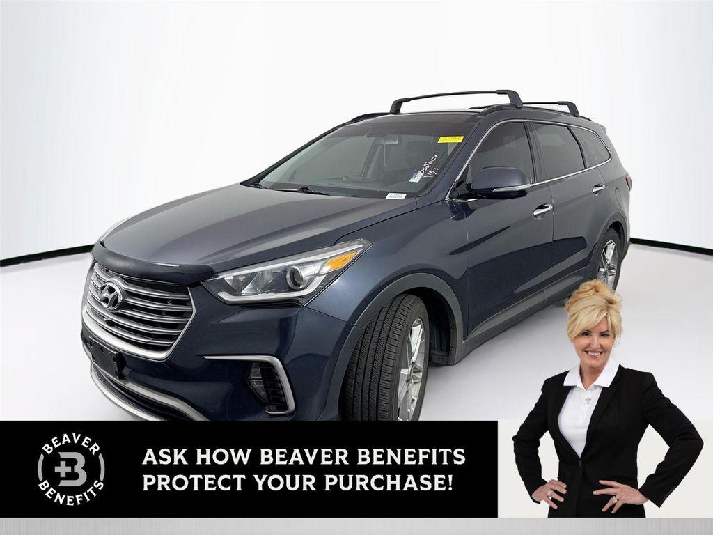used 2017 Hyundai Santa Fe car, priced at $12,500