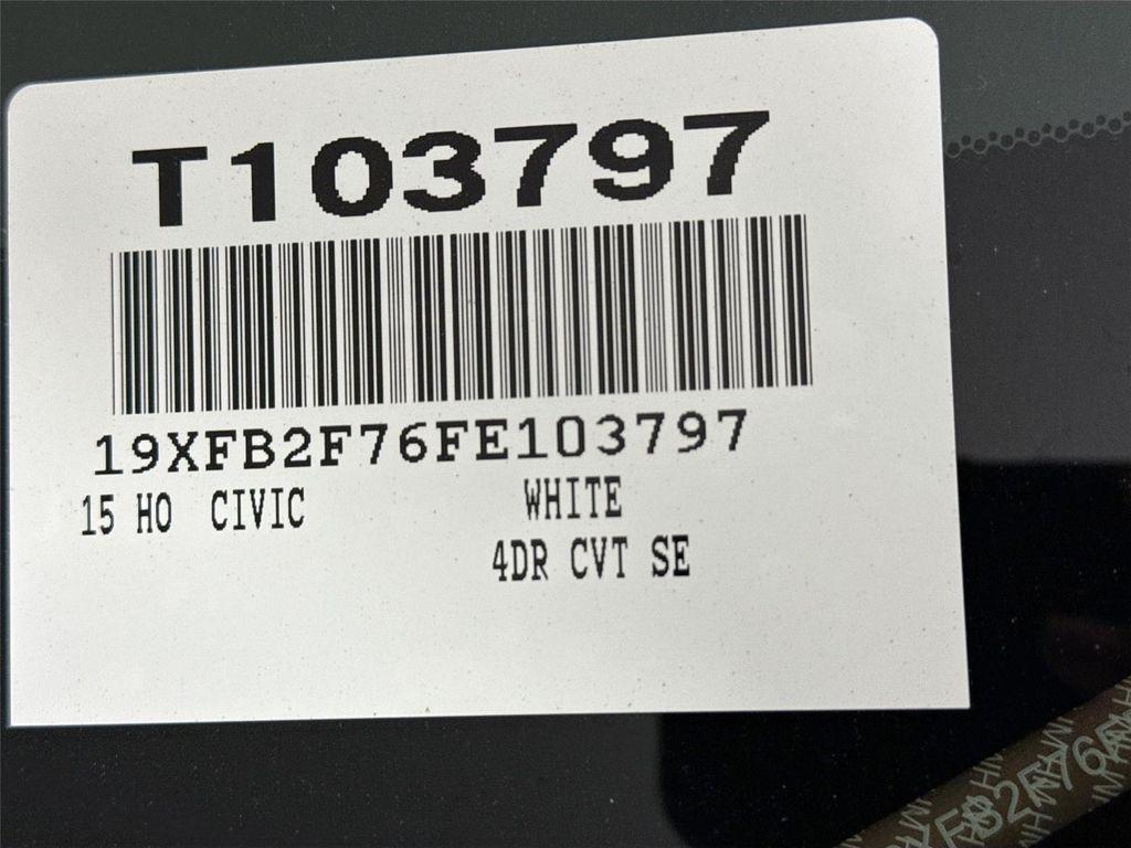 used 2015 Honda Civic car, priced at $14,000