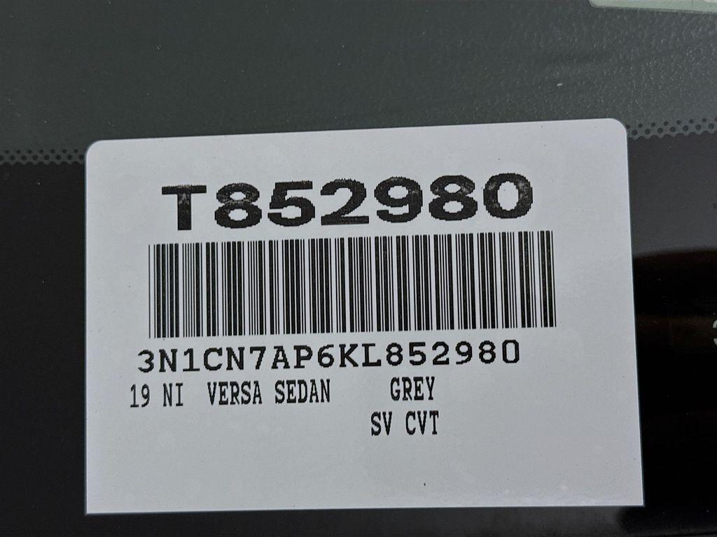 used 2019 Nissan Versa car, priced at $10,000