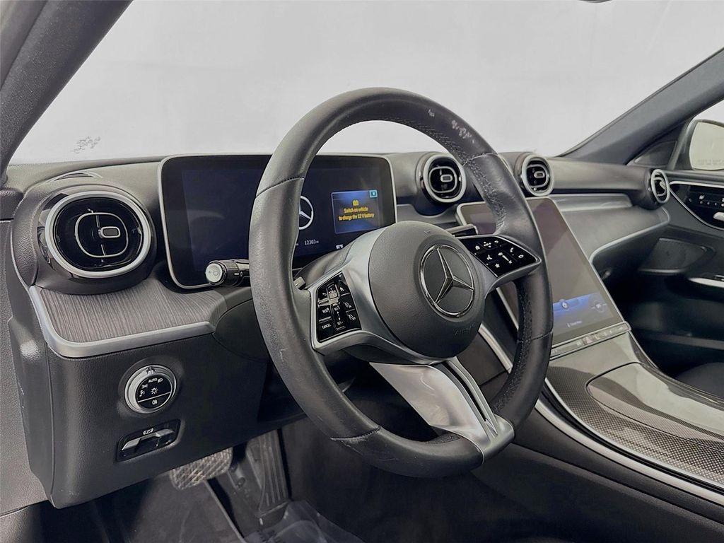 used 2022 Mercedes-Benz C-Class car, priced at $34,800