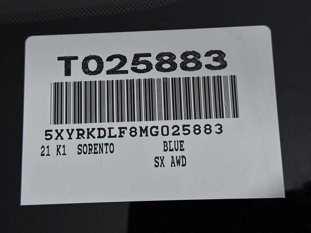 used 2021 Kia Sorento car, priced at $24,500