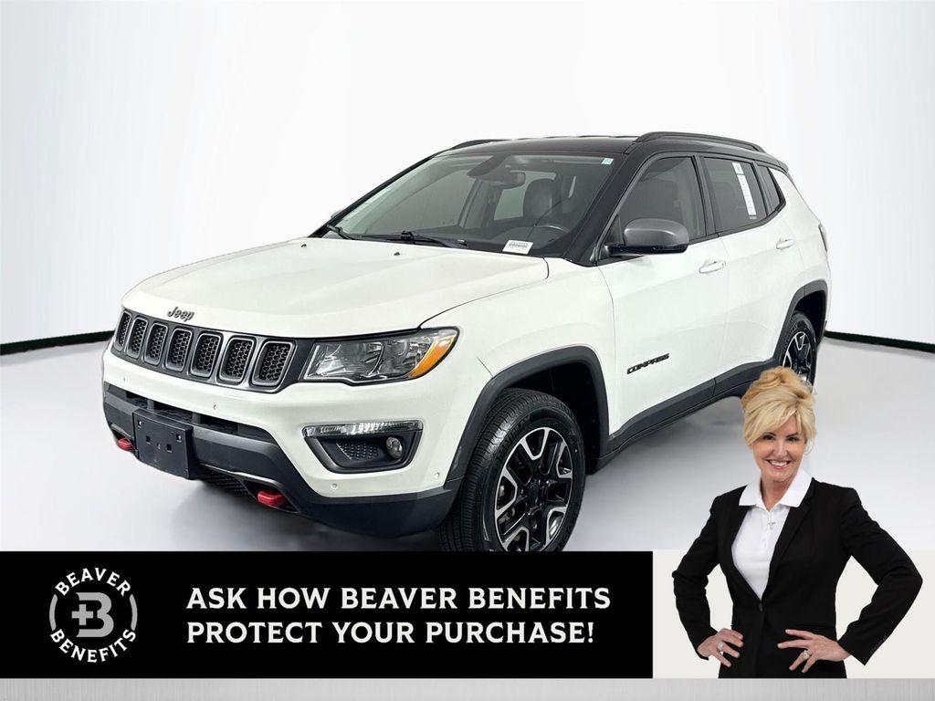 used 2020 Jeep Compass car, priced at $17,500
