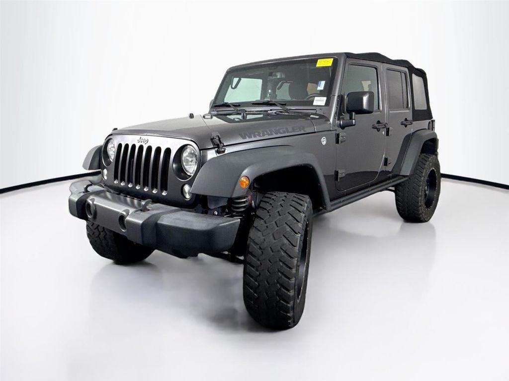 used 2016 Jeep Wrangler Unlimited car, priced at $23,000