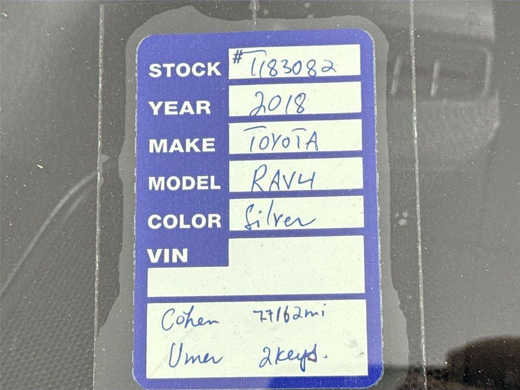used 2018 Toyota RAV4 car, priced at $24,500