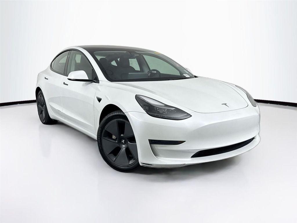 used 2023 Tesla Model 3 car, priced at $22,000
