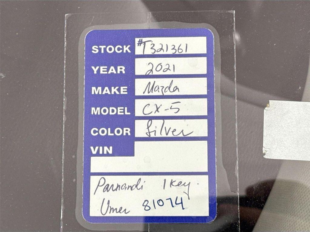 used 2021 Mazda CX-5 car, priced at $21,500