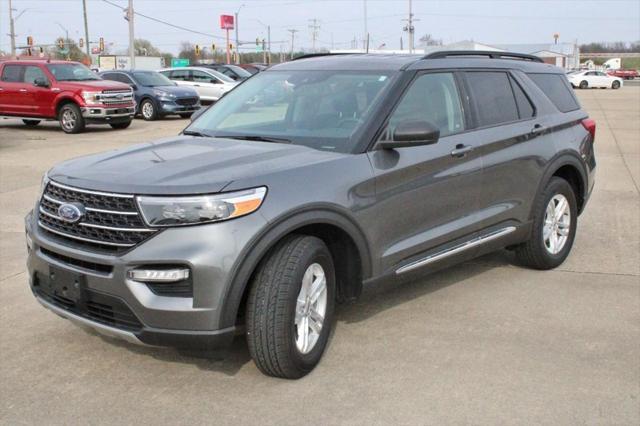 used 2021 Ford Explorer car, priced at $31,998