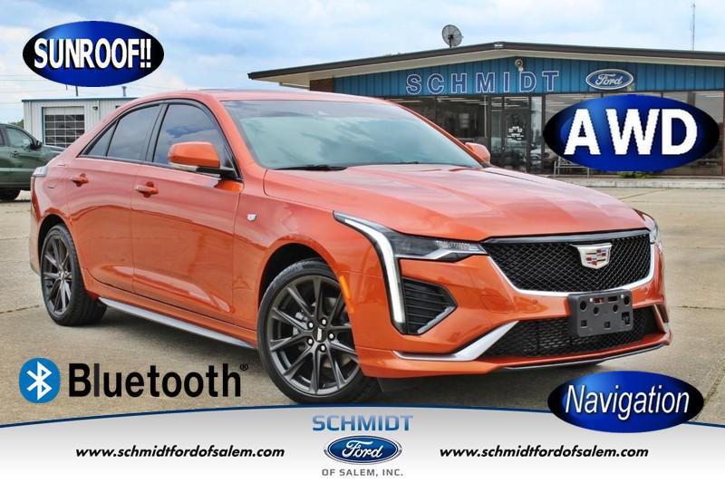 used 2023 Cadillac CT4 car, priced at $37,998