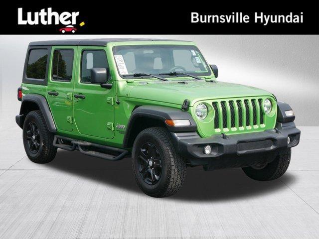 used 2020 Jeep Wrangler Unlimited car, priced at $24,990