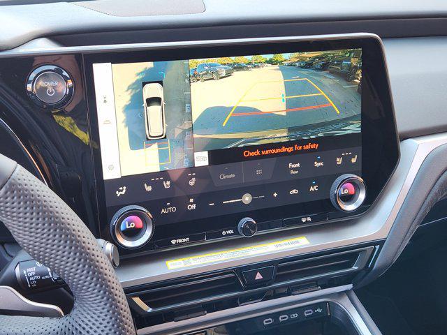 new 2026 Lexus TX 500h car, priced at $75,163