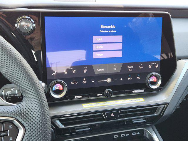 new 2026 Lexus TX 500h car, priced at $87,158