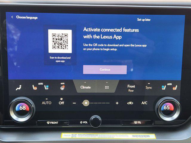 new 2026 Lexus TX 350 car, priced at $65,114