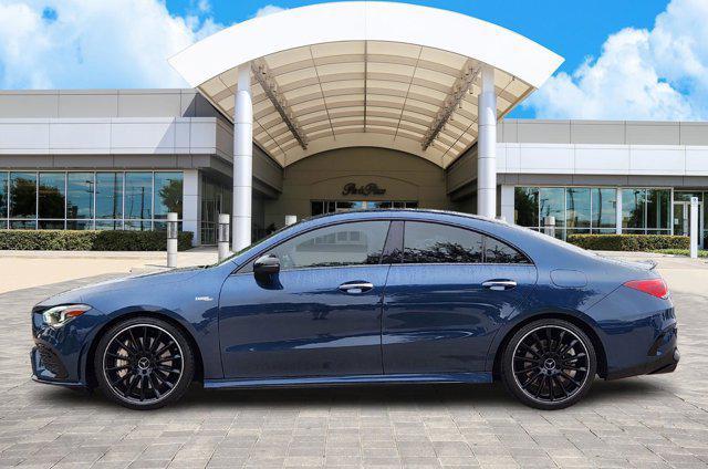 used 2021 Mercedes-Benz AMG CLA 35 car, priced at $27,475