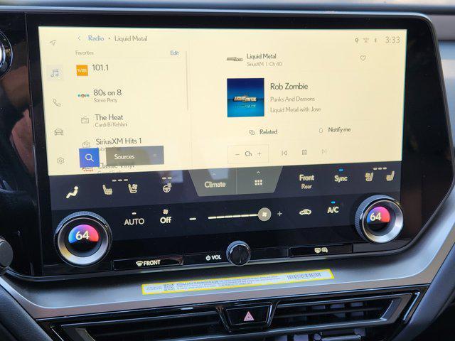 new 2026 Lexus TX 350 car, priced at $66,274