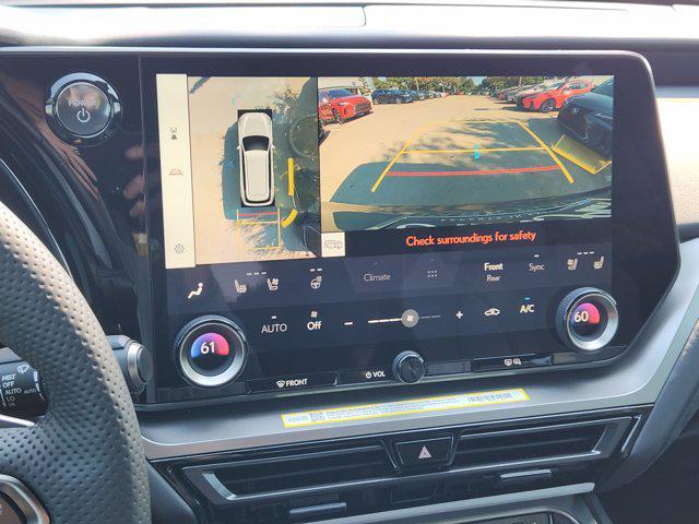 new 2026 Lexus TX 500h car, priced at $75,163