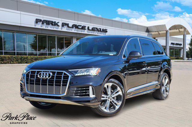 used 2021 Audi Q7 car, priced at $33,375