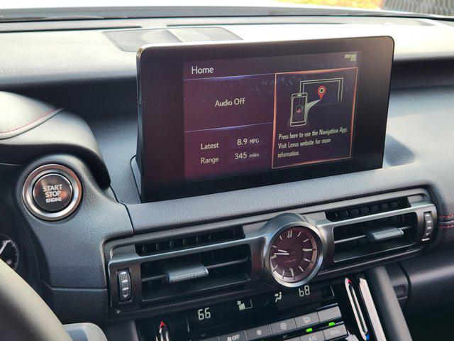 new 2025 Lexus IS 350 car, priced at $47,653