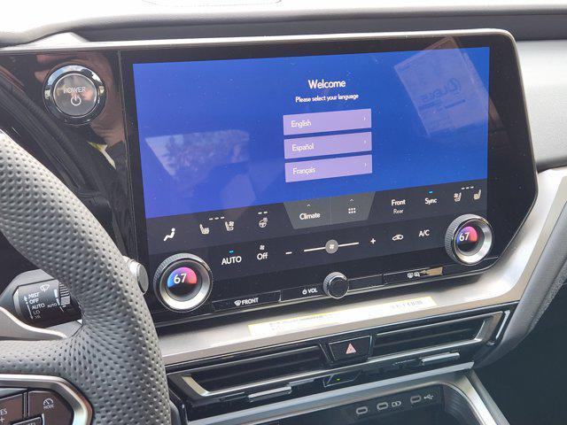 new 2026 Lexus TX 500h car, priced at $74,939